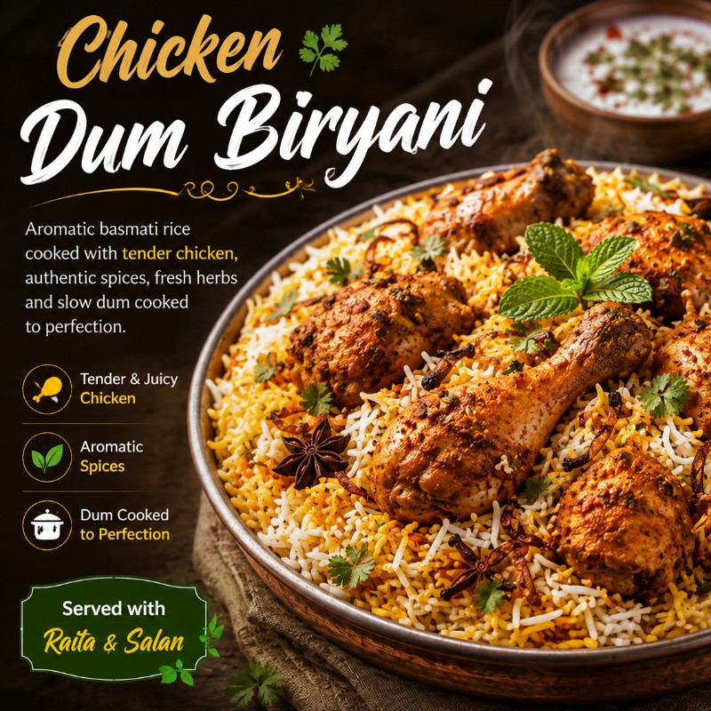 Chicken Dum Biryani