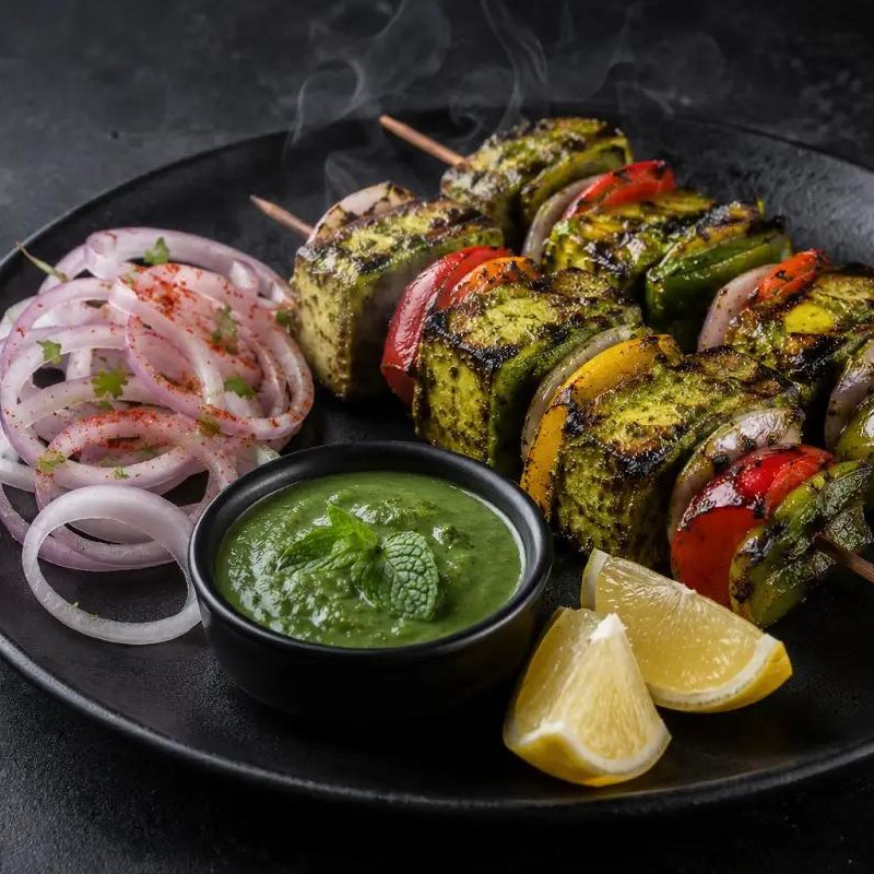 Paneer Hariyali Kabab