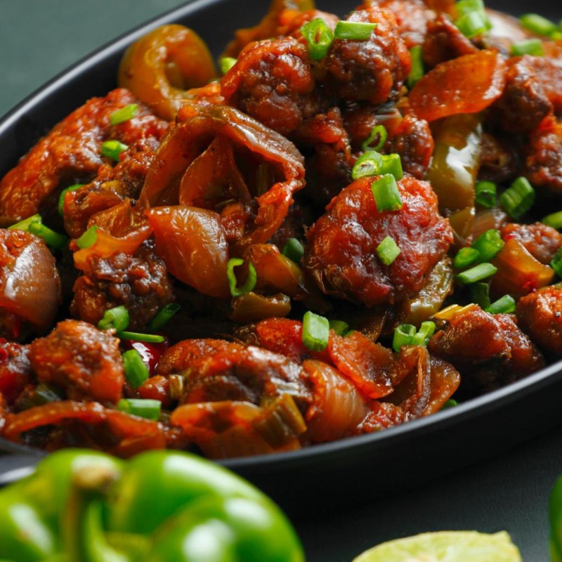 Mushroom Chilli