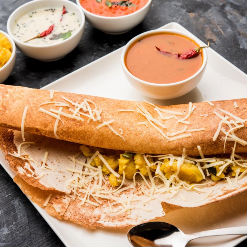 Cheese Masala Dosa