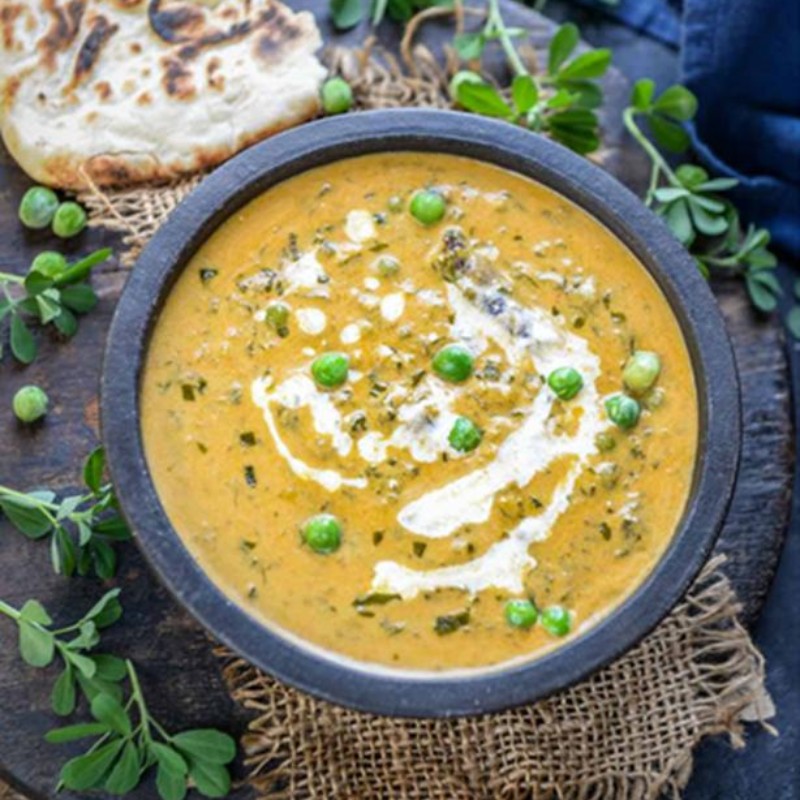 Methi Malai Mutter