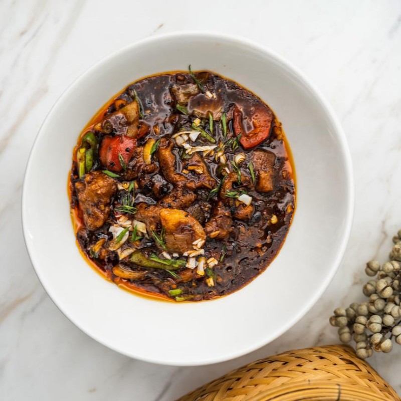 Veg Bhuna Black
